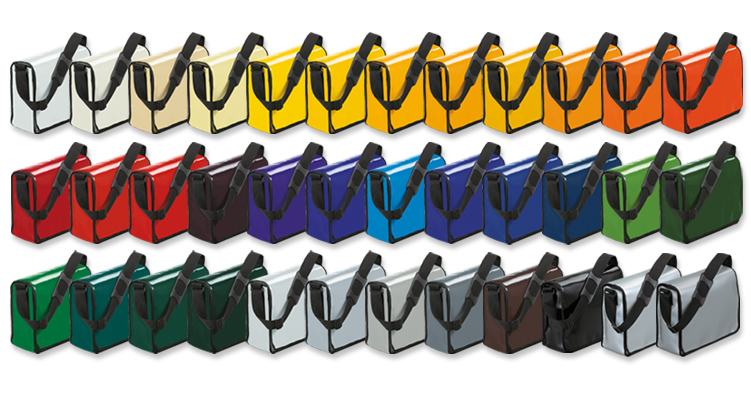 Die Werbetasche Lorrybag gibt es in vielen Farben und Formen