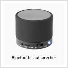 Bluetooth Lautsprecher als Werbeartikel bedrucken