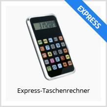 Express-Taschenrechner bedrucken