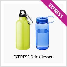 Express drinkflessen bedrukken