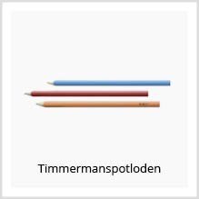 Timmermanspotloden met logo