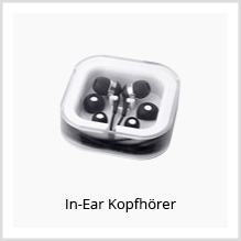 In-Ear Kopfhörer als Werbeartikel bedrucken