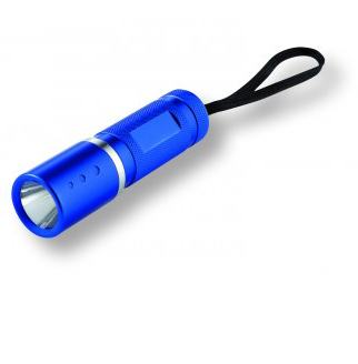 Blaue Mini-Taschenlampe