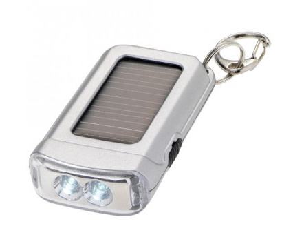 Solar Taschenlampe mit Firmenlogo