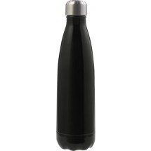Trinkflasche Manchester aus Edelstahl (550 ml) - Schwarz