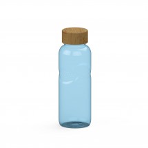 Trinkflasche Carve "Natural" Colour 0,7 l, transparent-blau