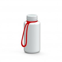 Trinkflasche "Refresh" Colour inkl. Strap, 0,7 l, weiß/weiß