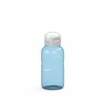 Trinkflasche Carve "Sports" colour 0,5 l, transparent-blau