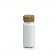 Trinkflasche "Natural" Colour 0,4 l, weiß
