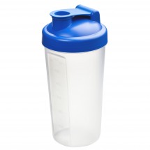 Shaker Protein, standard-blau PP / transparent