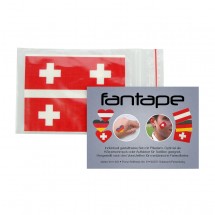 Fantape Rechteck 4er-Set, Schweiz im Beutel+Einleger