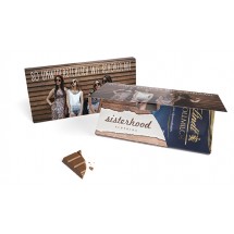 Lindt Schokoladentafel in Mailingmappe | 100 g | Vollmilchschokolade | 4c Euroskala einseitig