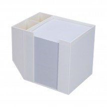 Zettelbox Container, weiß