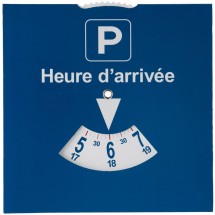Parkscheibe für Frankreich - Blau