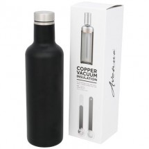 Pinto Kupfer-Vakuum-Isolierflasche - schwarz