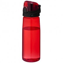 Capri Sportflasche - transparent rot