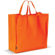 Große Tasche aus Non Woven - Orange