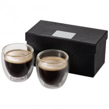 Boda Espresso-Set, 2-teilig - transparent