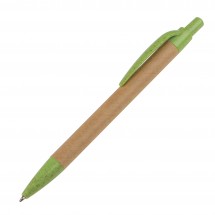 Papp-Kugelschreiber Lennox - apfelgrün