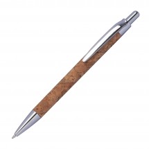Kork-Kugelschreiber Kingswood - braun