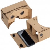 VR Brille aus Karton - braun