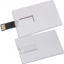 USB-Karte mit 8GB Speichervolumen - weiss