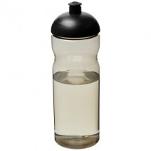 H2O Eco 650 ml Sportflasche mit Stülpdeckel- Charcoal/schwarz