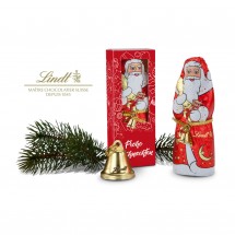 Geschenkset: Lindt-Santa Frohe Weihnachten
