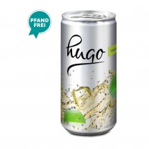 Hugo - alkoholischer Cocktail - Folien-Etikett, 200 ml