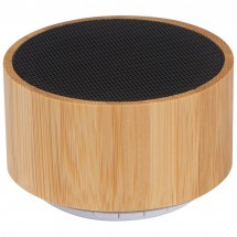 Bluetooth Lautsprecher mit Bambusummantelung - beige