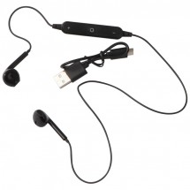 Bluetooth Headset in transparenter Verpackung - schwarz