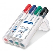 STAEDTLER Box mit 4 Lumocolor whiteboard marker