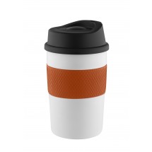 Metmaxx® Thermobecher "CremaCoffeeHouse" ring in orange