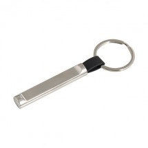 Schlüsselanhänger - Metall & PU - glänzend - Prägung erhaben