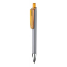 Kugelschreiber TRI-STAR SOFT ST - stein-grau/mango-gelb transparent