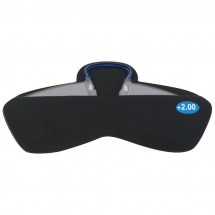 Silikontasche für Smartphone mit Notfallbrille - schwarz