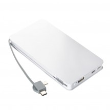 Wireless charging powerbank REEVES-BASEL WHITE - weiß
