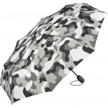 AOC-Mini-Taschenschirm FARE®-Camouflage - grau-kombi
