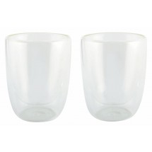 Gläser-Set DRINK LINE, doppelwandig - transparent