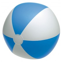 Aufblasbarer Strandball ATLANTIC - blau/weiß