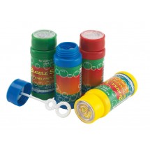 Seifenblasen AIR BUBBLE, 4 sortierte Farben, Preis pro Stück - blau/gelb/grün/rot