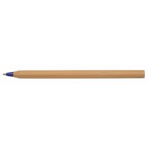 Bambus Kugelschreiber ESSENTIAL - blau/braun