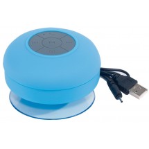 Wireless-Duschlautsprecher WAKE UP - blau/grau