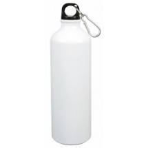 Aluminium-Trinkflasche BIG TRANSIT - weiß