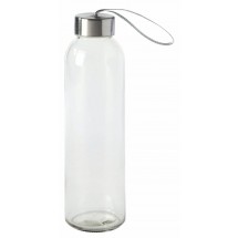 Glas-Trinkflasche TAKE SMART - transparent
