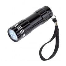 LED-Taschenlampe POWERFUL - schwarz