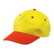 5-Panel-Cap für Kinder CALIMERO - gelb/orange