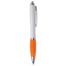 Kugelschreiber SWAY - orange/weiß