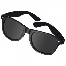 Sonnenbrille Nerdlook - schwarz