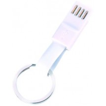 2-in-1 Mini Magnet Kabel 10 cm - weiß